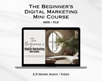 The Beginners Digital Marketing Mini Course | MRR PLR