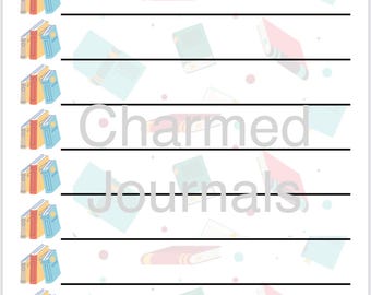 Book Reading List TBR Printable PDF File