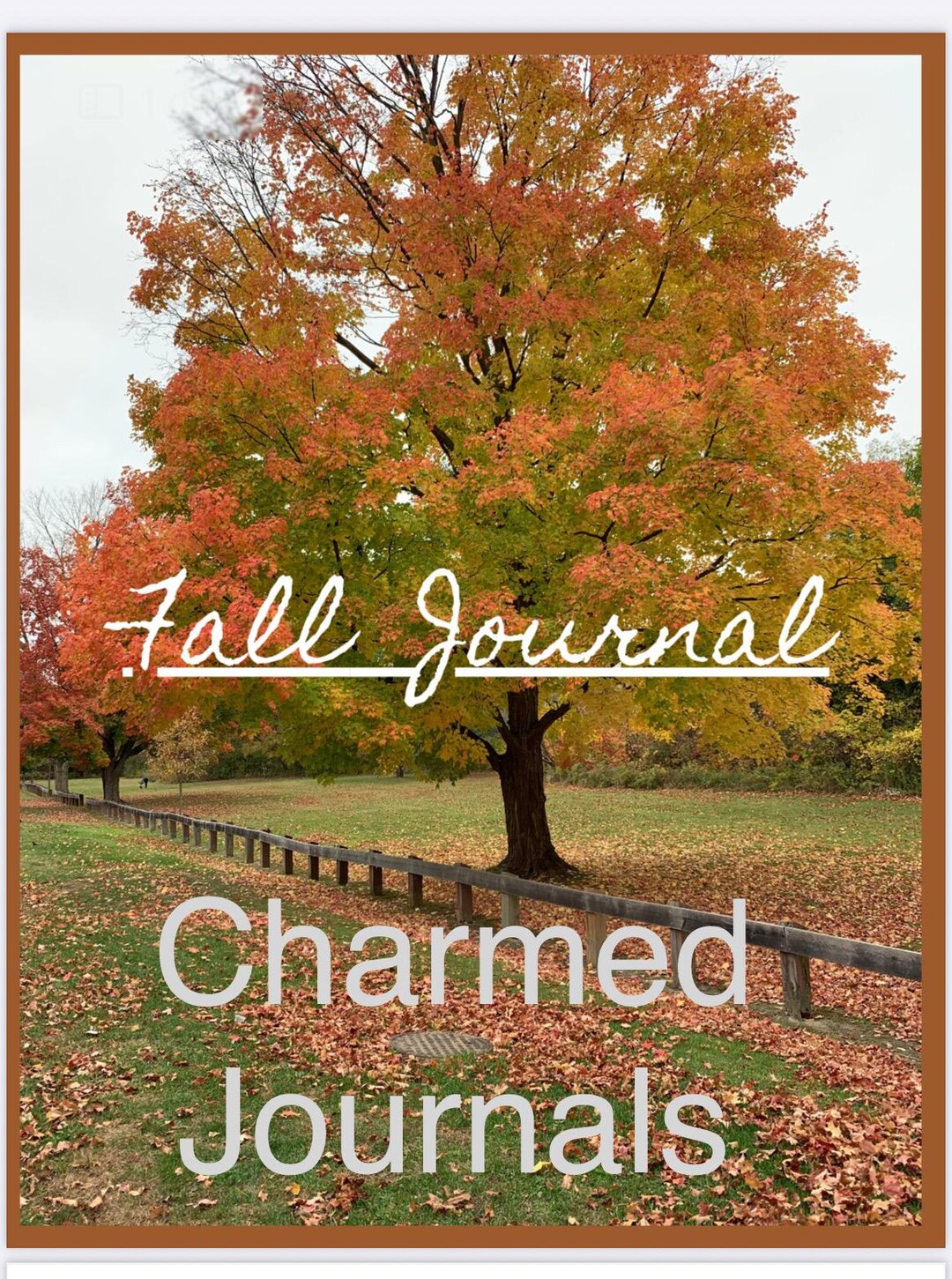 Fall Journal Template Printable PDF File - Etsy