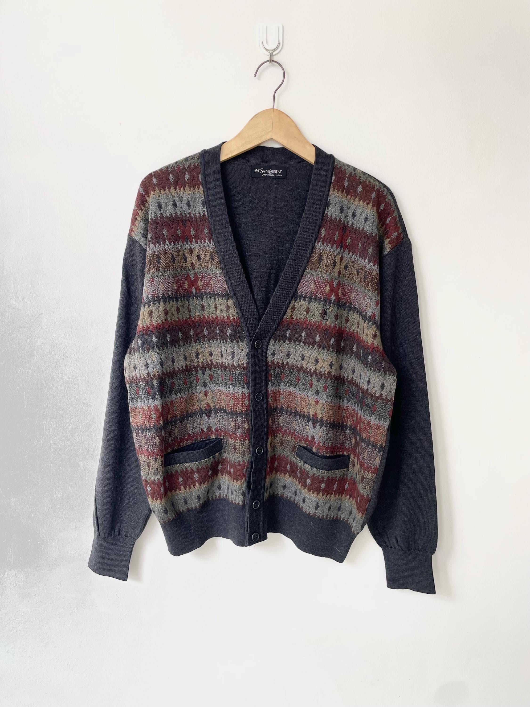 Ysl Vintage Cardigan - Etsy