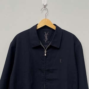 Vintage Yves Saint Laurent YSL Logo Jacket