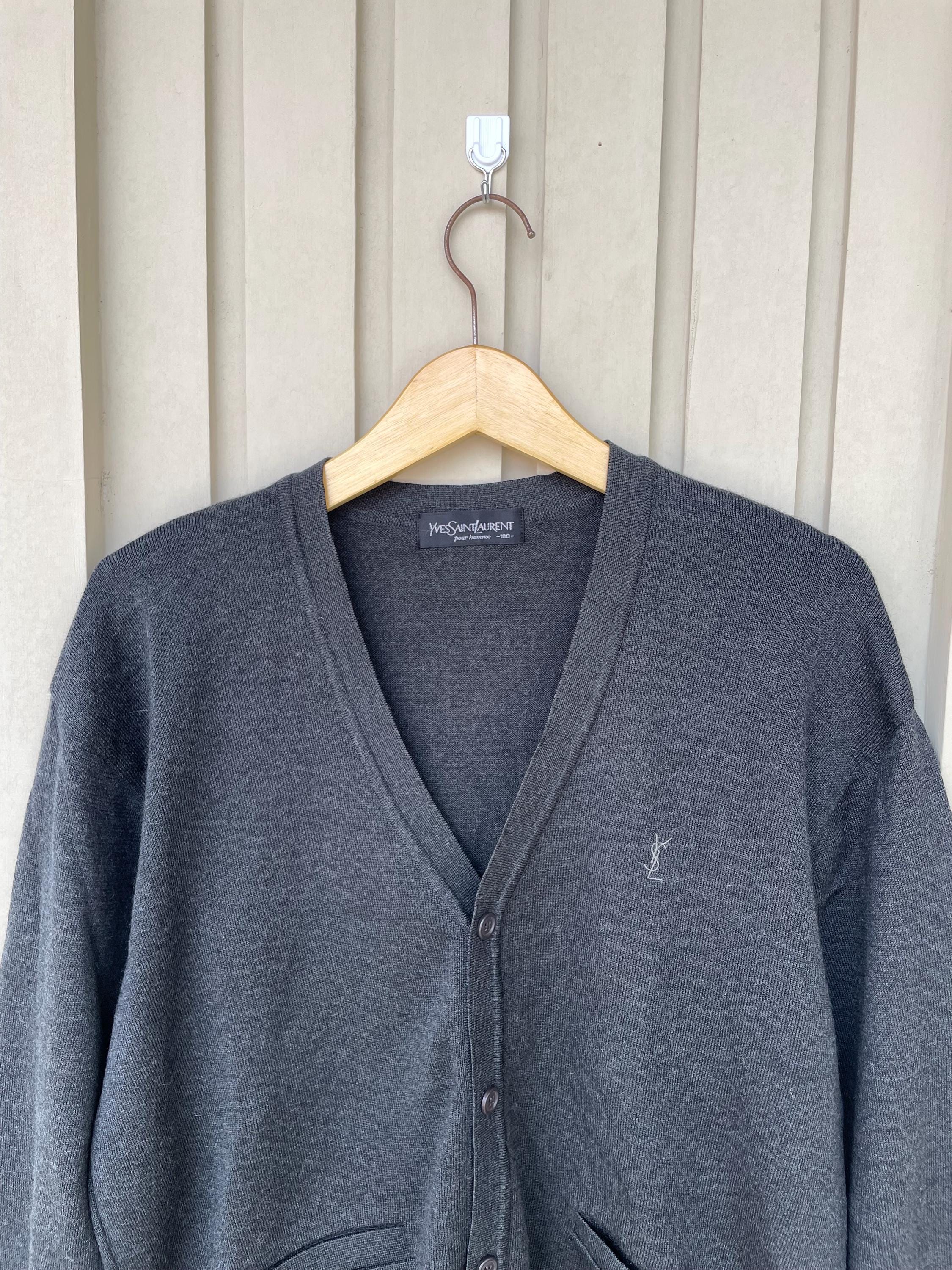 Ysl Vintage Cardigan - Etsy