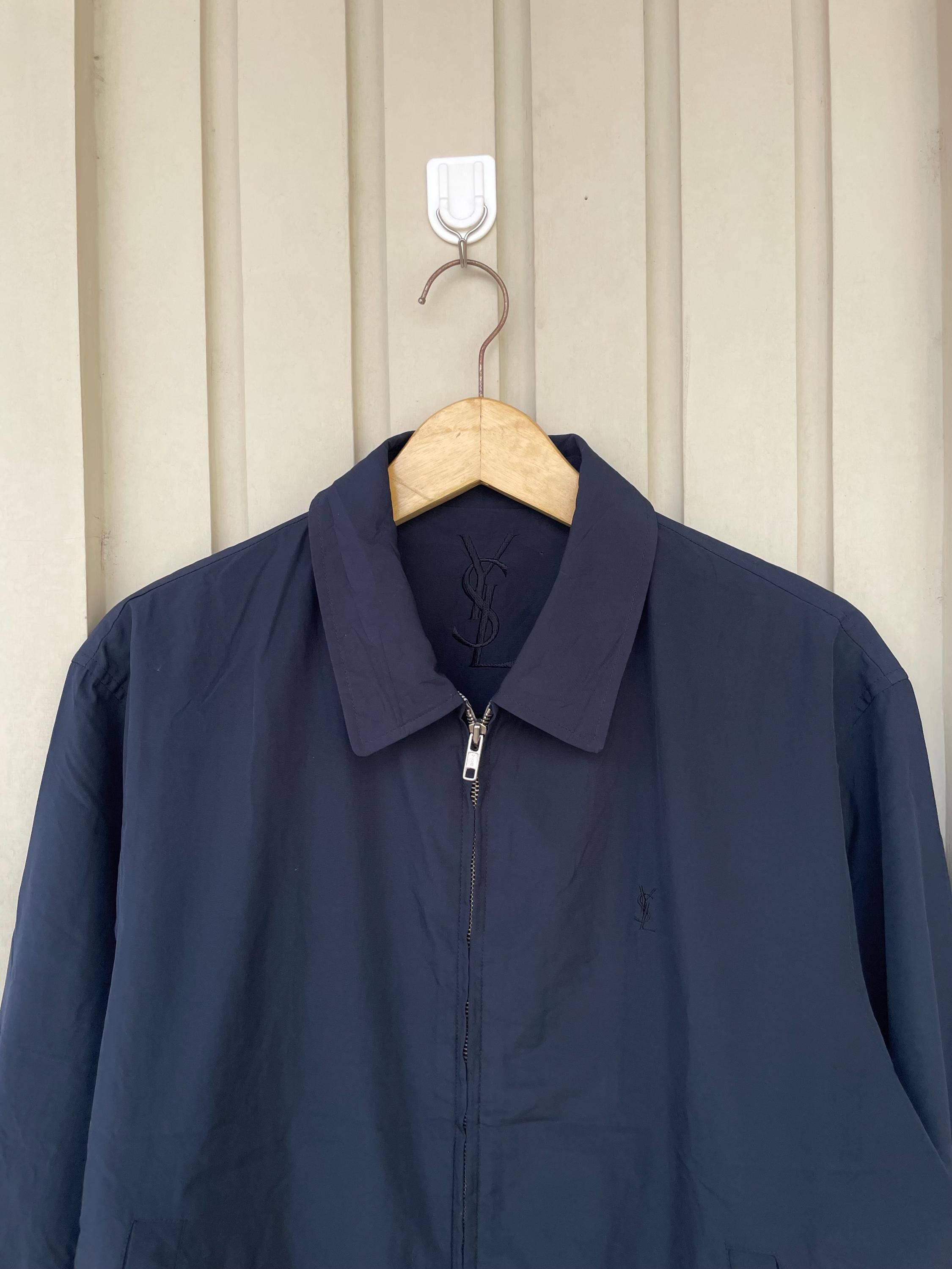 Vintage Yves Saint Laurent ニット ダッフル コート Vintage Yves Saint Laurent ニット ダッフル コート