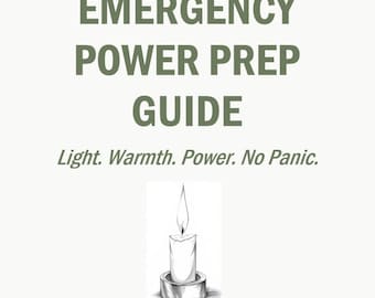 Full Guide: Emergency Power Prep Guide – Printable Backup Lighting & Off-Grid Energy Checklist