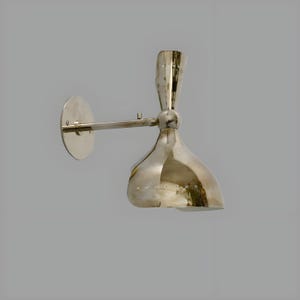 Halverwege de eeuw koperen wandkandelaar Italiaanse moderne spoetnik wandlamp elegante vintage-geïnspireerde koperen wandlamp bedlampje