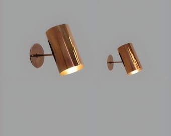 Mid Century Modern Brass Wall Sconce Italian Sputnik Wall Sconce Elegance Brass Wall Light Minimalist Vanity or Hallway Lamp