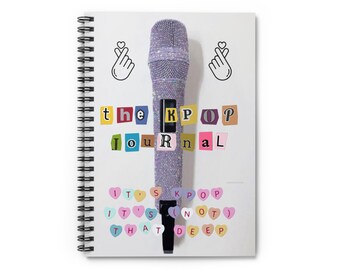 Kpop Spiral Notebook