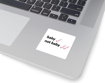 Red Velvet Seulgi "Baby, Not Baby" Sticker, Kpop Decal