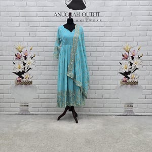 colour combination with sky blue dress Sky Blue Dress Matching Hijab