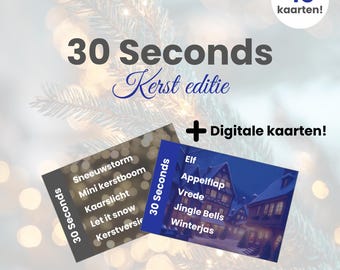 30 Seconds Kerst Edition + Digitalspiel!
