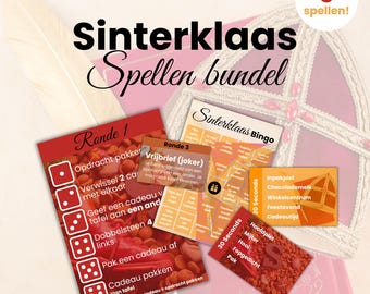 Sinterklaas Zauberbund | 30 Sekunden | Sinterklaas Dobbelspel | Bingo