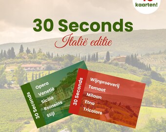 30 Seconds Italienische Edition (NL)