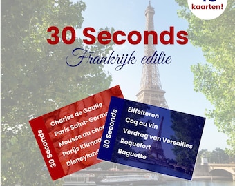30 Seconds Ausgabe in Frankreich (NL)