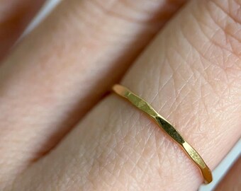 Sterling Silber Sonnenstrahl Band | Ehering | Stapelbare Schmuck | Personalisierbar | Verstellbarer Ring | Zierliche Schmuckstücke | Geschenk für sie