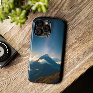 Mountain Landscape Phone Case, Tough Cases for Adventurers, Perfect Gift for Hikers, Nature Lovers, Outdoorsy Friends