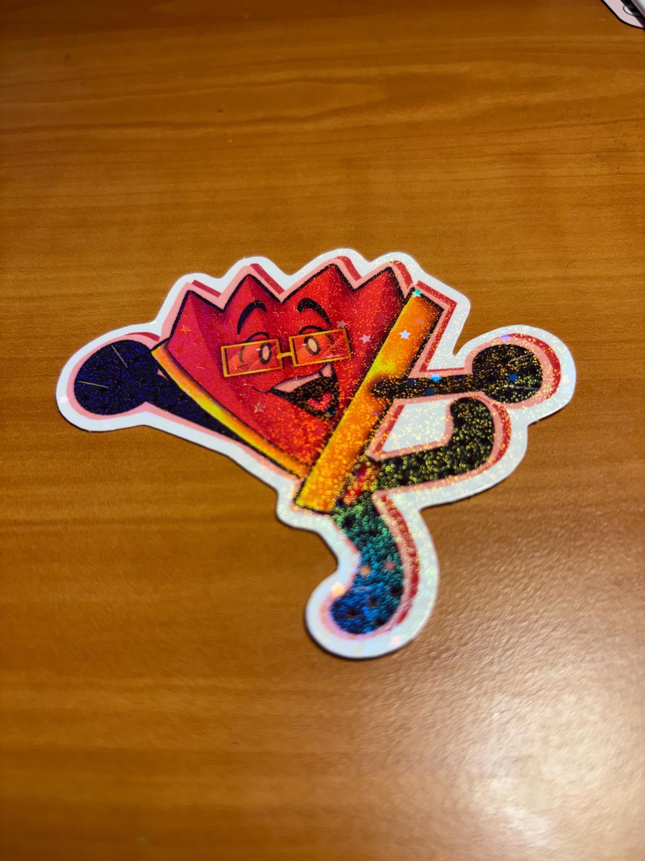 Bow Inanimate Insanity Sticker Inanimate Insanity Bright Lights, Tacomic, Nickloon, Payjay, and ...