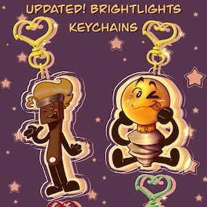 Inanimate Insanity Bright Lights Doublesided Keychain Charms (PRE-ORDER)