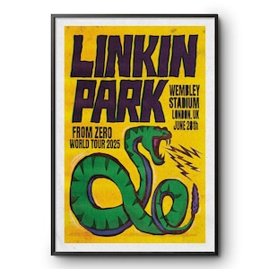 Linkin park poster - Etsy 日本