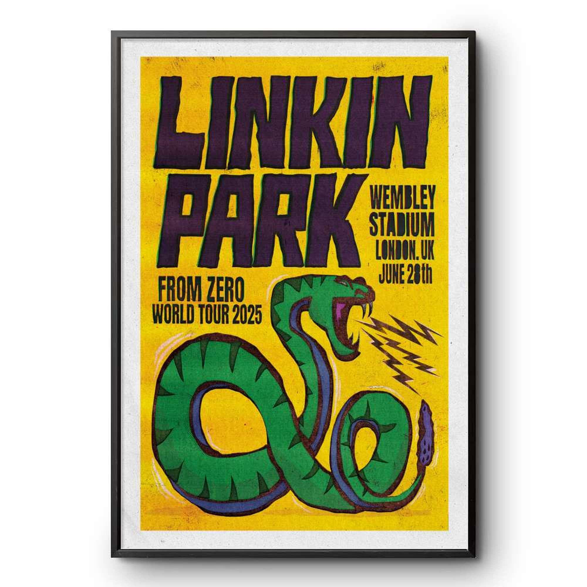 LINKIN PARK リンキンパーク ポスター リトグラフ Tour 2025 LINKIN PARK Poster Lithograph Tour 2025 | eBay
