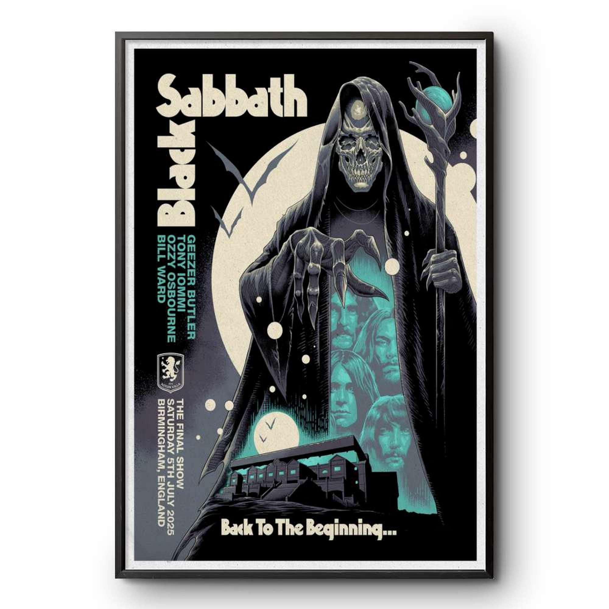 Black Sabbath The Final Show On Jul 5 2025 In Birmingham UK Poster