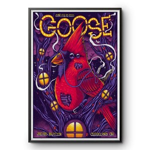 Goose Jacobs Pavilion On Jun 19-20 2025 In Cleveland OH Poster