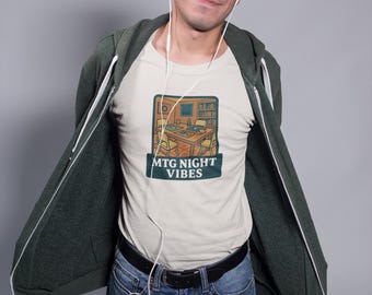 MTG Night Vibes: Camiseta para jugadores de cartas y reyes de la mesa