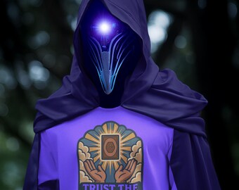 Camiseta "Confía en el Top Deck/Glorioso Dios del RNG" para jugadores de MTG que creen