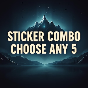 Pick Any 5 MTG Stickers – Vinyl Nerd Bundle – Funny Commander Decals – Magic the Gathering EDH Gift