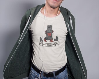 Es solo una herida superficial: camiseta divertida para nerds invencibles y cinéfilos