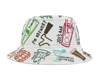 Bay Drinker Bucket List-hoed (letterlijk)