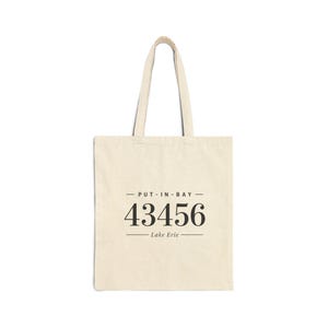 Put-In-Bay 43456 Zip Code Tote Bag