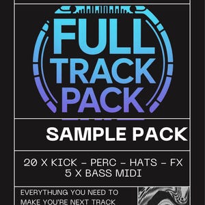 TSM Techno Full Track Pack VOL 1 - Digital Download - Club Ready Quality