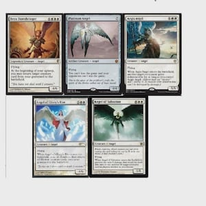 Angel EDH Deck - Reya - Platinum - Magic The Gathering Commander MTG 100 Cards