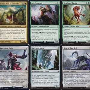 カスタム統率者デッキ - アニマー、エレメンタルソウル - エルドラージ変異 - EDH マジック NM