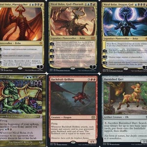 EDH Bolas 100 Card Deck - Kommandant MTG Magic the Gathering -Dragon God Pharaoh