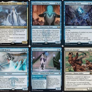 氷冠のヒルダ 統率者デッキ EDH 100枚入りマジックカード カスタムデッキ MTG - NM