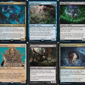 MTG Kommandant EDH Deck Captain N&#39;ghathrod 100 Karten Custom Mill Horrors - NM