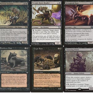 Custom Kommandant Deck - Mark-Gnawer - Rats Updated - EDH Magie Karten - NM