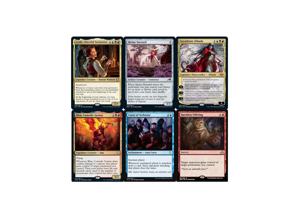 mtg commander curse deck Amazon.com: Elite Curses Commander Deck - Lynde - Grixis - Blue Black Red -  EDH - 100 Card - Custom Magic The Gathering Deck