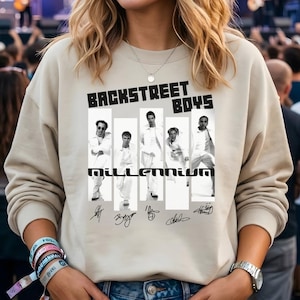 Backstreet Boys Millennium Sweatshirt: Concert Tour Hoodie