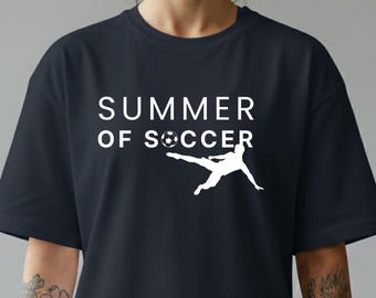 Summer of Soccer Shirt, Unisex Soccer Fan 2026 Tee, Sizes: S-3XL