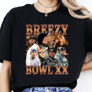 Breezy Bowl XX Tour Shirt - Chris Brown Concert Tee