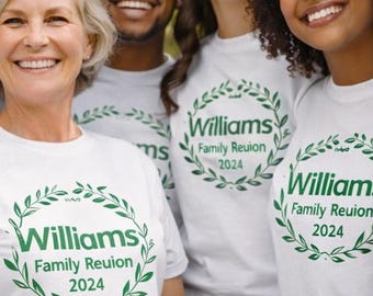 Custom Family Reunion Shirt, Matching Family Vacation Shirts, Personalized Trip Tee