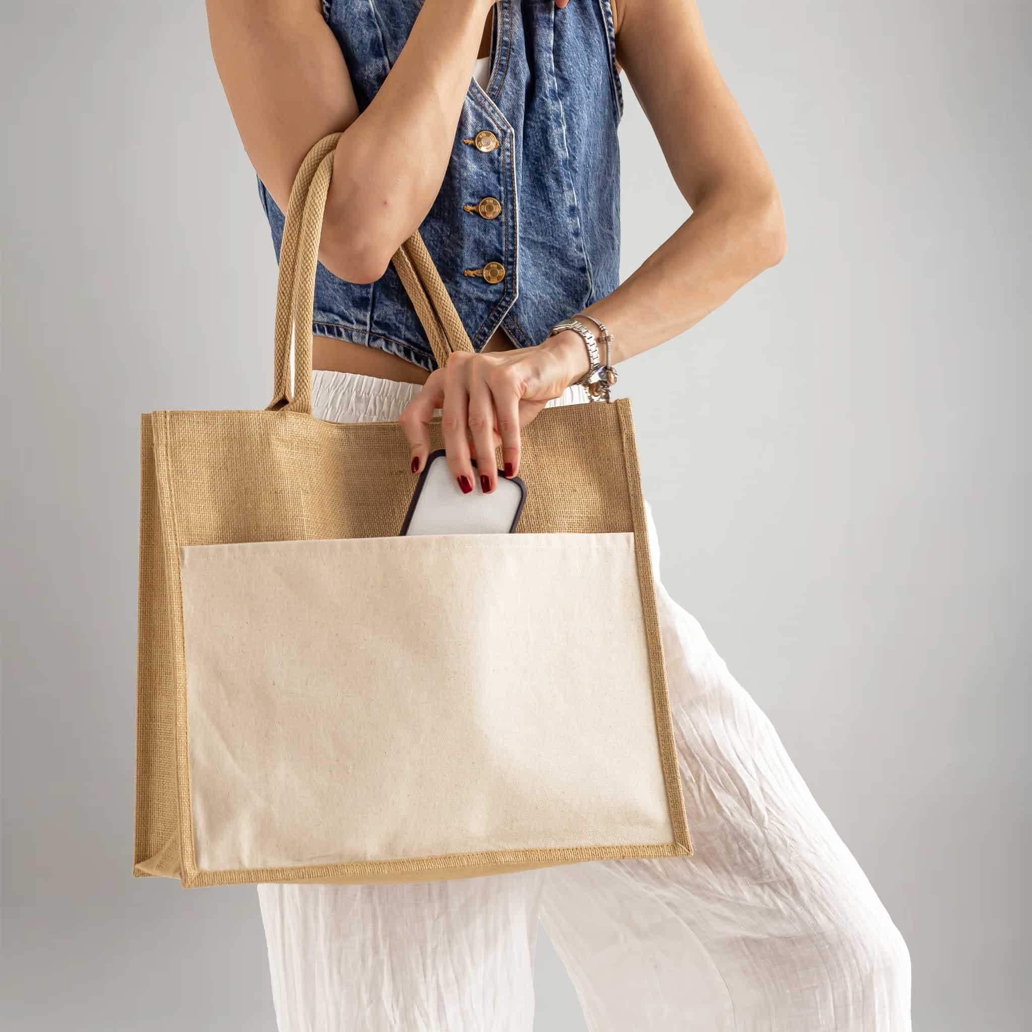 Custom Design Tote Bag, Custom Logo Jute Tote Bag, Custom Text Tote Bag, Custom Photo Jute Tote Bag, Logo Printed Gift Tote Bag