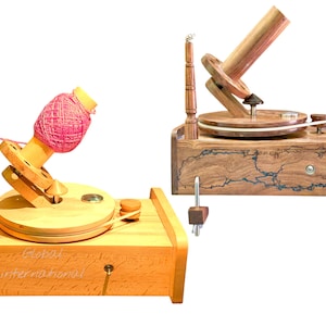 Resin Rosewood And Beachwood Electric winder For yarn Knitting Ball winder For yarn Electric Ball winder For Yarn with high speed Winder