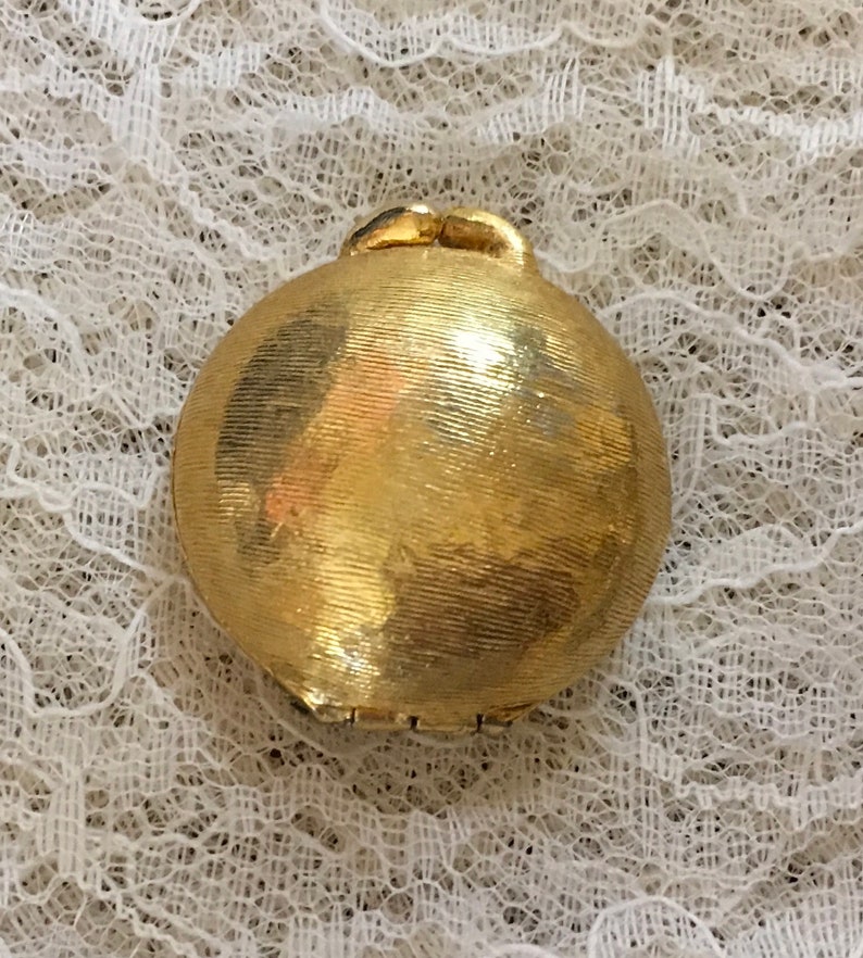 Vintage Houbigant Gold Stars Compact
