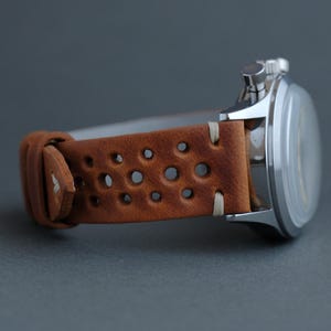 Handgjort Sunset-läderarmband: Alla storlekar, spänne ingår