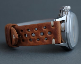 Handgemachte Sunset Lederarmband: Alle Größen, Schnalle inklusive