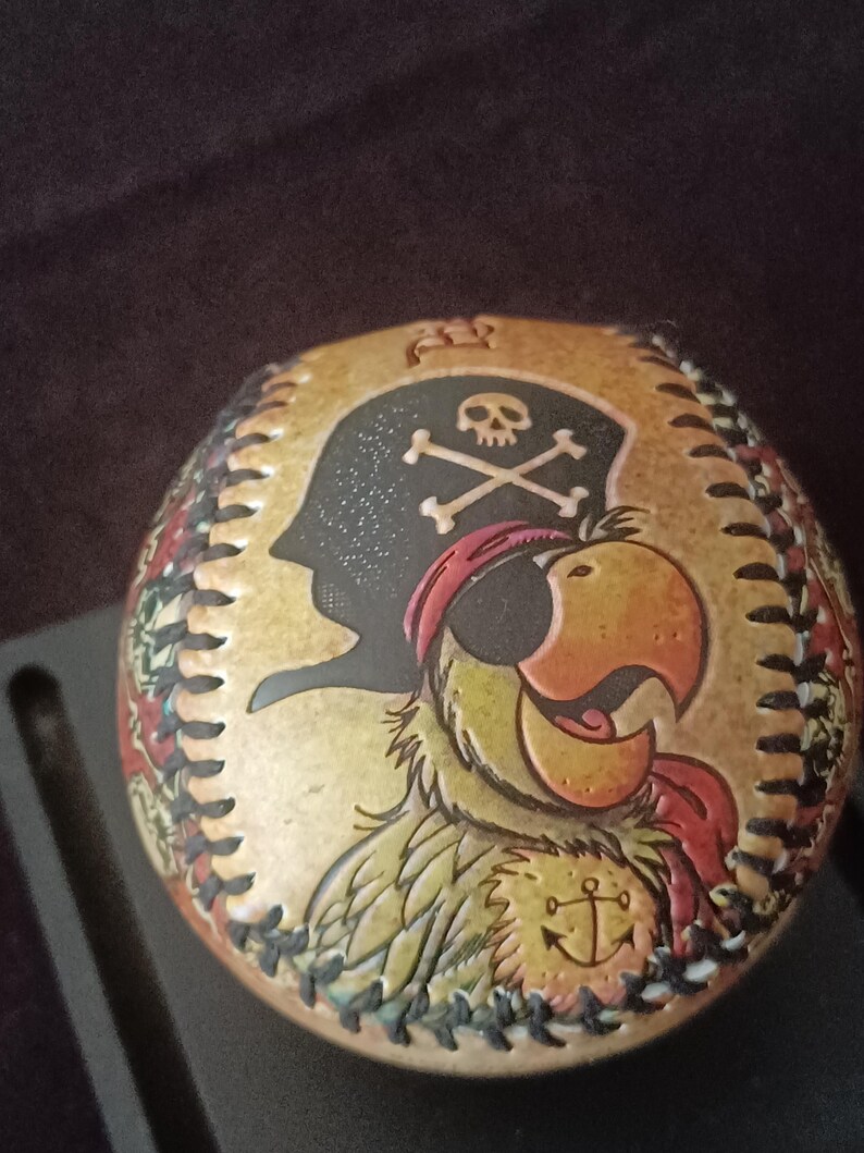 Baseball Souvenir in Display Case Pirates of the Caribbeane - Etsy