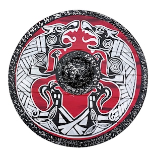 Medieval Viking Shield - Eivor Valhalla Cosplay - Ragnar Battle Ready Shield - Viking Gift for Him